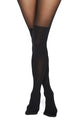Walkpop Girl Power Tights in color Nero KT and shape hosiery