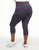 Walkpop Cali Crop Everyday Activewear Crop Legging in color Grey and shape legging