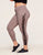 Adore Me Luna Lace 7/8 Active 7/8 Legging With Lace Detail in color Mystic Mud and shape legging