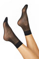 Walkpop Elastan Ankle Socks in color Nero KT and shape socks