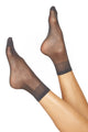 Walkpop Elastan Ankle Socks in color Graphite KT and shape socks