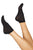 Walkpop Gemma Ankle Socks in color Nero KT and shape socks
