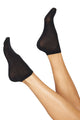 Walkpop Gemma Ankle Socks in color Nero KT and shape socks