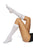 Walkpop Marta Highs Socks in color Bianco KT and shape socks