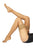 Walkpop Nicole Stockings in color Beige KT and shape hosiery