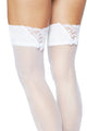 Walkpop First Dance in color Bianco KT and shape hosiery