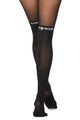Walkpop Girl Power Tights in color Nero KT and shape hosiery