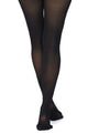 Walkpop Linda Tights in color Nero KT and shape hosiery