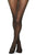 Walkpop Party Tights in color Nero/Gold KT and shape hosiery