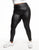 Adore Me Lucy Faux Leather Legging in color Meteorite and shape legging