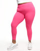 Adore Me Cali 7/8 Everyday Activewear 7/8 Legging in color Fuchsia Rose and shape legging