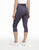 Walkpop Cali Crop Everyday Activewear Crop Legging in color Grey and shape legging
