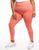 Adore Me Haley Heathered Legging Heather Compression Activewear Legging in color Orange.com Heather and shape legging