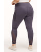 Walkpop Ava Legging Extreme High-Waist Active Legging With Mesh Pocket in color Graystone and shape legging