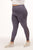 Walkpop Ava Legging Extreme High-Waist Active Legging With Mesh Pocket in color Graystone and shape legging