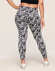 Walkpop Jenna Cozy Jacquard 7/8 Legging in color Noir Camo Jacquard and shape legging