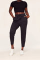 Adore Me Francisca Casual Everyday Jogger in color Walkpop_Noir and shape jogger