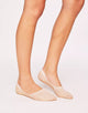 Walkpop Clara Socks No-Show Socks in color Nude and shape socks