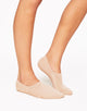 Walkpop Claire Socks (Pack of 3) No-Show Socks in color Nude and shape socks