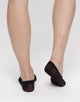 Walkpop Gemma No-Show Socks No-Show Socks in color Black and shape socks