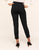 Walkpop Penelope Ponte Pant Wear-to-Work Casual Pant in color Noir and shape pant