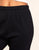 Adore Me Kaylie Classic Fleece Sweatpant in color Noir and shape pant