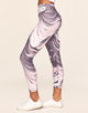 Walkpop Cora Cozy 7/8 Super-Soft Printed 7/8 Legging in color Painterly and shape legging