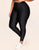 Adore Me Remy Rib Legging Recycled Rib Legging in color Noir and shape legging
