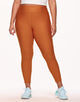 Adore Me Remy Rib Legging Recycled Rib Legging in color Rust and shape legging