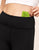 Walkpop Corinne Legging Active Legging with Mesh Strappy Detail in color Noir and shape legging