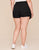 Walkpop Savannah Skort Skort in color Noir and shape skirt