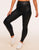 Walkpop Sabina Snakeskin Legging Coated Print Legging in color Noir and shape legging