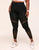 Adore Me Skylar Seamless Legging Seamless Legging with Open-hole Detail in color Noir and shape legging