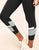 Adore Me Haley Heather Colorblock 7/8 High-waist 7/8 Legging with Phone Pocket in color Noir Dark Heather and shape legging