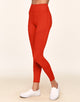 Walkpop Mia Moto Legging Full-Length Legging in color Orange.com and shape legging