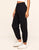 Walkpop Sierra Sweatpant Classic Fleece Sweatpant in color Noir and shape pant