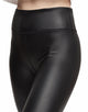 Walkpop Lucy Leatherette Legging Faux Leather Legging in color Meteorite and shape legging