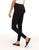 Walkpop Sophia Seamless Legging Low Compression Seamless Legging in color Meteorite and shape legging